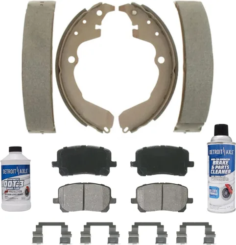 Miniatura 16 de Detroit Axle - Pastillas de freno traseras para Kia Sportage 2017-2022, Hyundai Tucson 2016-2021, pastillas de freno de cerámica 2018 2019 2020