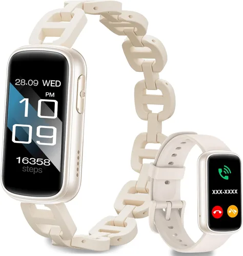 Miniatura 9 de Efolen Relojes inteligentes para hombres y mujeres, reloj de fitness con llamada Bluetooth, frecuencia cardíaca, oxígeno en sangre/monitor de sueño
