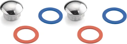 Moen 131099 Kit de tapa de mango, cromo (paquete de 2)