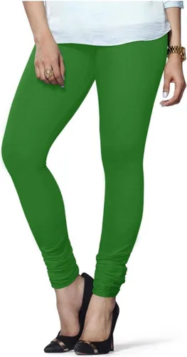 Miniatura 13 de ladyline Leggings Churidar elásticos de algodón para mujer Extra largos de longitud completa de cintura alta Talla regular y grande Pantalones