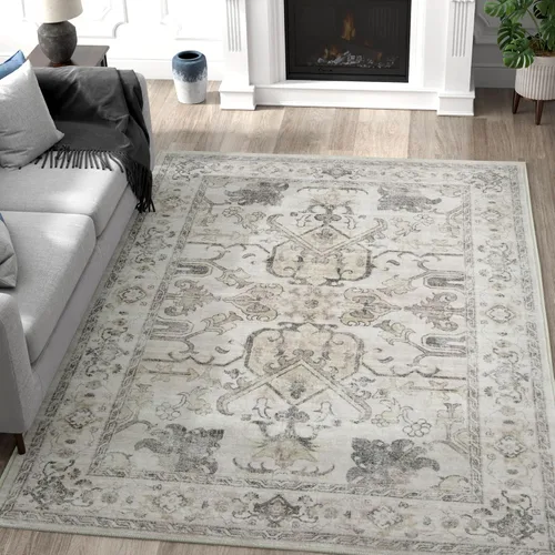Miniatura 72 de jinchan Lima - Alfombra de pasillo lavable de 2 x 6 pies, antideslizante, de pelo corto, suave, ultrafina, alfombra envejecida para casa de campo