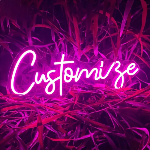 Letreros de neón personalizados para decoración de pared, letrero de luz LED de neón personalizable, letrero de neón personalizado con nombre para