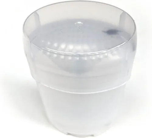 Miniatura 2 de Recipientes de desodorante de gel vacíos: plástico libre de BPA, giratorio, 2.5 onzas, relleno superior, gel que se exprime a través de los agujeros