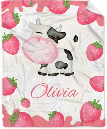 Miniatura 35 de Manta personalizada de franela de vellón de mariposa para bebé, manta de regalo personalizada con nombre, manta ligera y suave, bonita manta