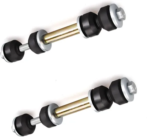 Miniatura 38 de 2 paquetes de kit de enlace de barra estabilizadora Compatible con Jeep TJ 1997-2006, enlace de barra antivuelco delantera Compatible con Jeep