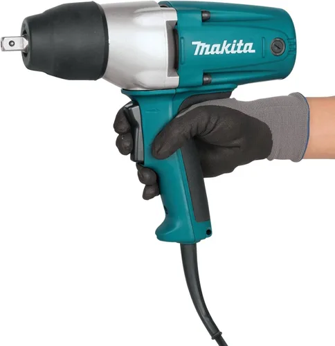 Miniatura 5 de Makita TW0350 Llave de impacto de 1/2 pulgada con yunque de pasador de retención, azul