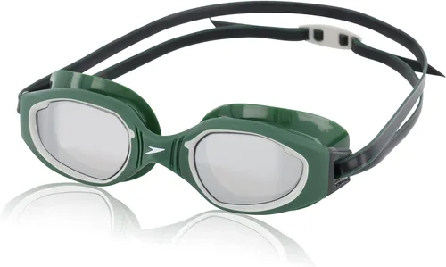 Miniatura 4 de Speedo Hydro Comfort - Gafas de natación unisex para adultos Negro espejado/ámbar