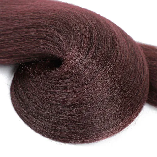 Miniatura 6 de Oferta de varios paquetes: extensiones de cabello preestirado Spetra para trenzar 24 pulgadas, 8 mechones de trenzas de cajón, sin nudos, 8 paquetes