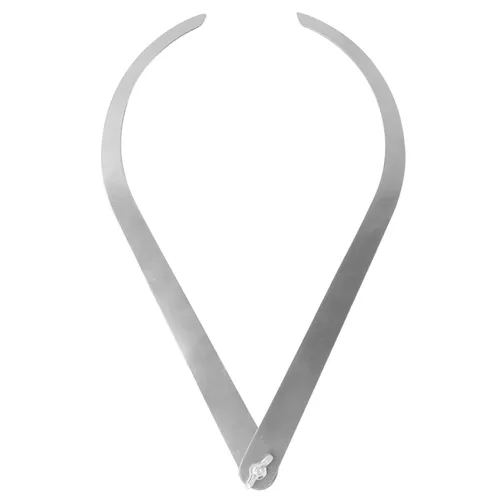 Pinza de cerámica, herramienta de pinza de arcilla de 10 pulgadas, pierna doblada, pinza de cerámica de acero inoxidable, escultura de arcilla,