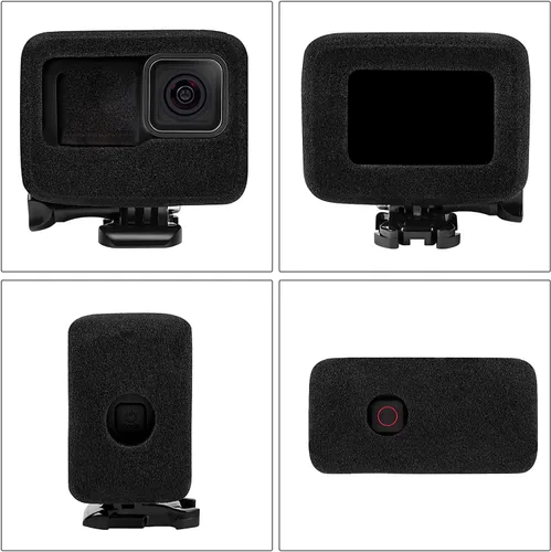 Miniatura 4 de Taisioner Windslayer - Funda para GoPro Hero 8, carcasa negra, accesorio de reducción de ruido