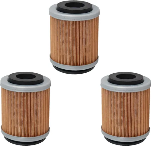 Miniatura 2 de KN142 - Filtro de aceite compatible con Yamaha YFM350 YFP350 YFM350X Warrior YFM350FW YFM400 Big Bear Wolverine YZ426F YZ250 YZ400F Reemplazar HF142
