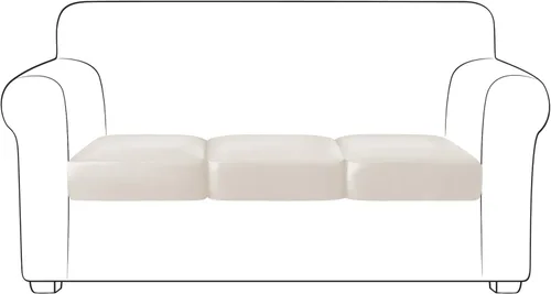 Miniatura 49 de Yates Home Funda de cojín de piel sintética para sofá, impermeable, elástica, para asiento de caravana, sofá biplaza, protector de muebles, funda
