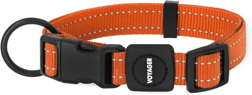 Miniatura 17 de Best Pet Supplies Voyager - Correa o collar reflectante para perro con asa de neopreno, para cachorros de raza pequeña, mediana y grande, bonita