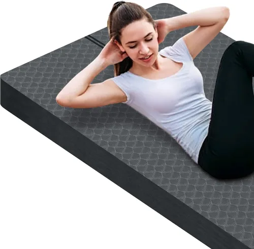 Miniatura 8 de nuveti Tapete Grande para Ejercicios - Tapete de Yoga de 15mm/20mm/30mm de Grosor Tapete de Ejercicios para Fitness, Yoga, Pilates, Estiramientos