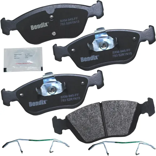 Miniatura 250 de Pastillas de freno delanteras cerámicas Bendix Priority1 CFC2302 para Hyundai Elantra 2021, Sonata 2022-2020, Kia K5 2023-2021
