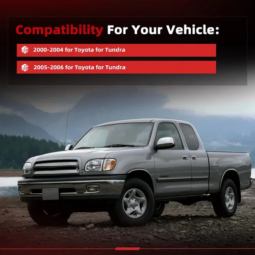 Miniatura 2 de cciyu Manija de puerta de repuesto para Toyota Tundra 692050C010B1, color gris claro (1 unidad)