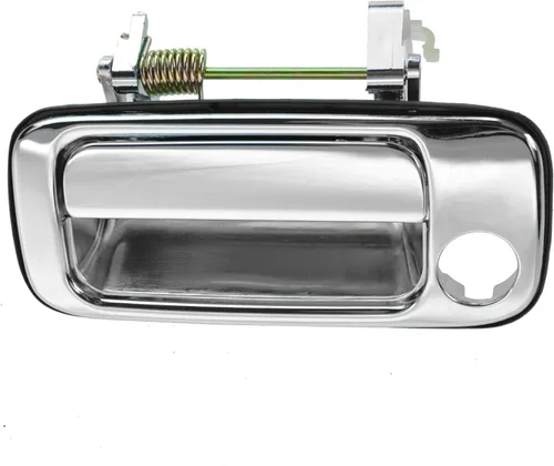 Miniatura 39 de TRQ Manija de puerta exterior delantera derecha cromada para el lado del pasajero compatible con Dodge Durango Jeep Grand Cherokee 2011-2021