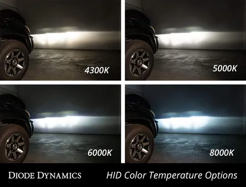 Miniatura 5 de Diode Dynamics Bombillas HID OEM de repuesto compatibles con Ford Mustang 2015-2017 (par), 4300K
