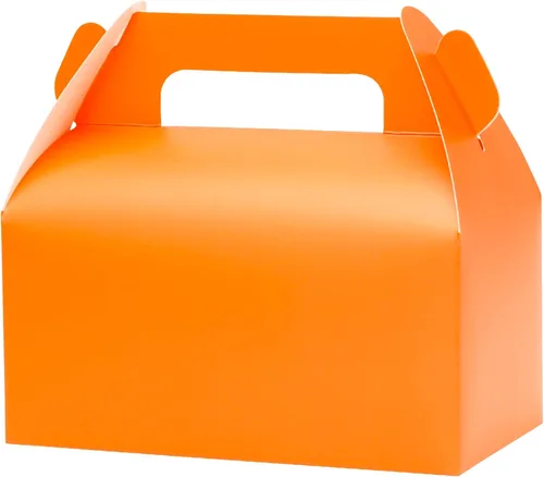 Miniatura 20 de UnicoPak Paquete de 30 cajas de regalo de fiesta a dos aguas rosadas, cajas de bolsas de regalos para golosinas, galletas, dulces, ideales