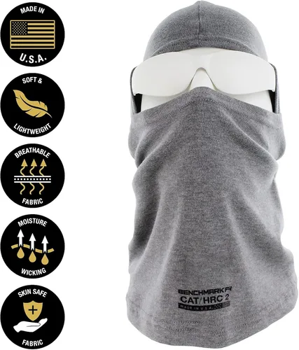 Miniatura 2 de BENCHMARK FR Flame Resistant Lightweight Balaclava - Made in The USA