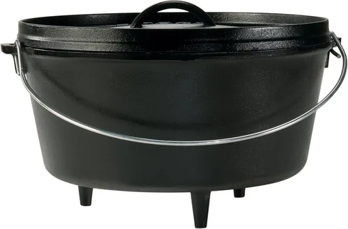 Miniatura 14 de Horno holandés, de Lodge, para campamentos, Negro