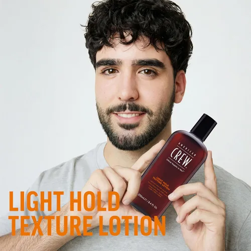 Miniatura 2 de American Crew Loción para textura de cabello para hombre, ligera, sujeción ligera para cabello fino y fino, acabado natural y bajo brillo, 8.4 onzas