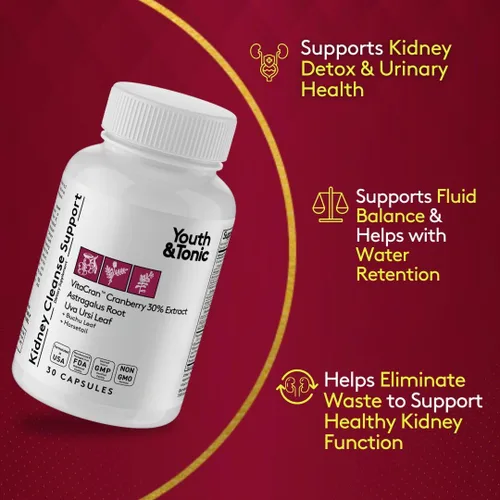 Miniatura 3 de Youth & Tonic CandEase Matrix Pills & Kidney Cleanse Paquete de 2 unidades Apoya la limpieza corporal y mantiene la salud del tracto urinario