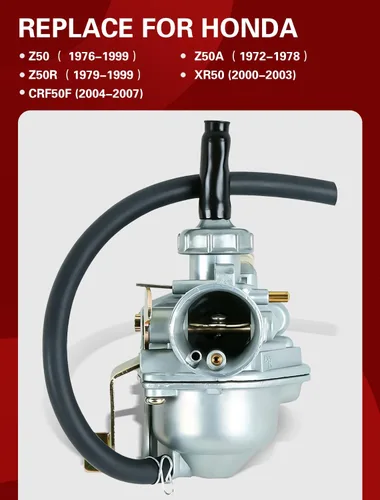 Miniatura 3 de Repuesto de carburador CRF50 para Honda Crf50 Xr50 Z50 Crf Xr 50 Z50R 2004-2009 Stock Carb