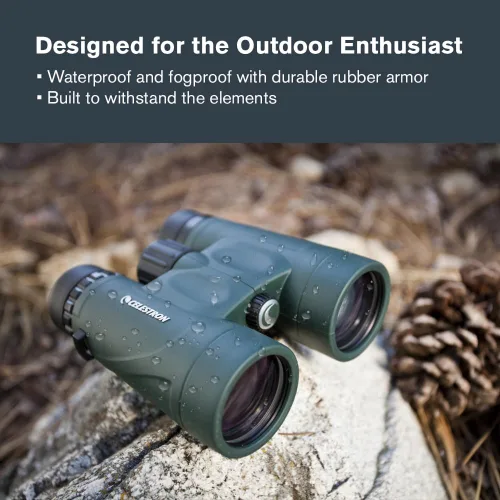 Miniatura 4 de Celestron - Binoculares Nature DX 8x42 – Ideales para Observación de Aves y Actividades al Aire Libre – Lentes Objetivas de 42mm – Amplio Campo
