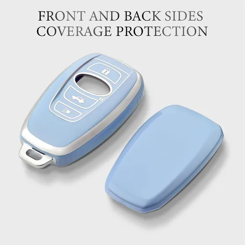Miniatura 6 de OFFCURVE Key Fob Cover for Subaru, Soft TPU Car Key Protective Case Cover for Subaru CrossTrek Ascent Forester Outback WRX Ascent BRZ Impreza Legacy