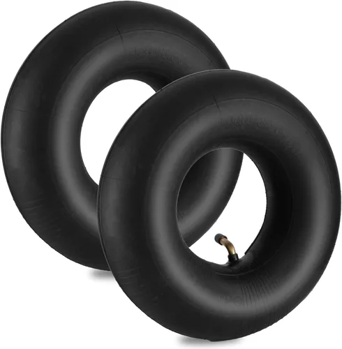 Miniatura 11 de Tubo interior de 4.80/4.00-8" con vástago de válvula recto (paquete de 2) - Tubos de neumáticos de repuesto resistentes para carretillas