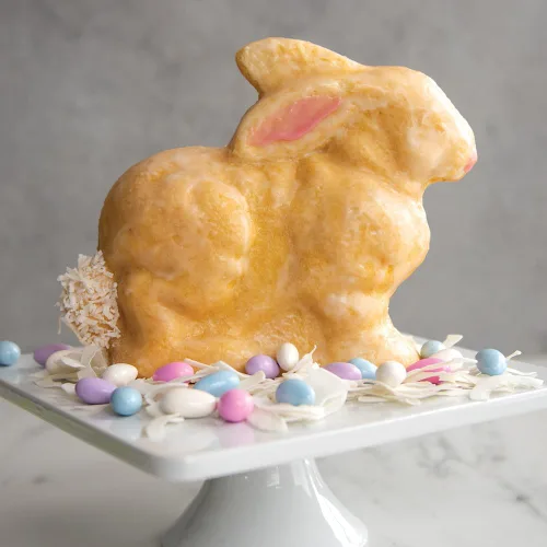 Miniatura 4 de Nordic Ware Molde para pastel 3-D de conejo de Pascua