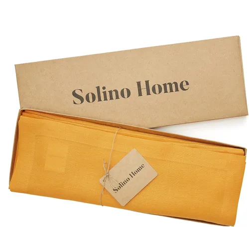 Miniatura 94 de Solino Home Juego de 4 manteles individuales blancos de 100 % lino puro de 14 x 14 pulgadas para invierno, San Valentín, primavera, Pascua, Fete