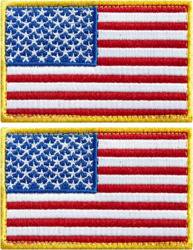 Miniatura 34 de stidsds Paquete de 2 parches de bandera de México, parches bordados, banderas mexicanas, parche táctico militar para ropa, sombrero, mochilas