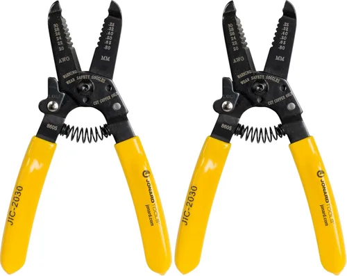 Miniatura 7 de Jonard Tools JIC-2030 20-30 AWG Pelacables y cortador, 6-3/4 pulgadas de longitud, 1 unidad (paquete de 1)