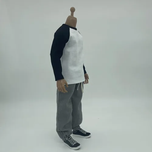Miniatura 5 de Colaxi Figura masculina a escala 1/6, ropa de muñeca hecha a mano, traje completo, disfraz de figura de acción para figuras de soldados masculinos