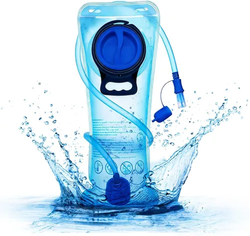 Miniatura 9 de Mothybot Vejiga de hidratación de 3L, 2L 1.5L, a prueba de fugas mejorada de 50 onzas/70 onzas/100 onzas/depósito de agua de 3 litros para la 1.5L