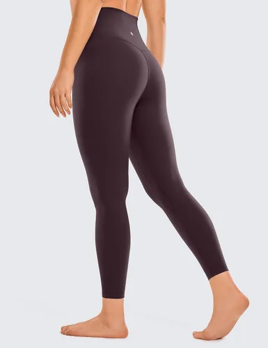 Miniatura 51 de CRZ YOGA Leggings de entrenamiento para mujer con sensación de desnudez cepillada de 25 pulgadas, pantalones de yoga de compresión de cintura alta