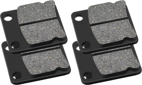 Miniatura 5 de AHL Juego de pastillas de freno semimetálicas para Yamaha YFM400 YFM 400 Kodiak 1999-2006/YFZ350 YFZ 350 Banshee 1990-2006/YFM350 YFM 350 Warrior