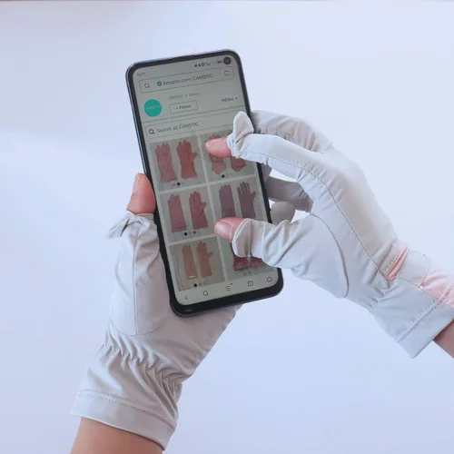 Miniatura 4 de Guantes de conducción con protección solar UPF 50+ para mujer