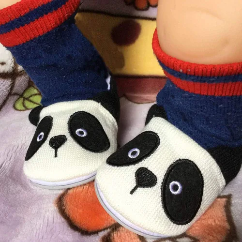 Miniatura 7 de Lidiano. - Zapatos de suela suave de hule antideslizante para bebé, diseño de dibujos animados, para la casa y para exteriores.