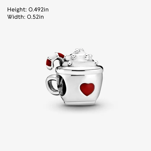 Miniatura 5 de Pandora Joyería de plata esterlina con diseño de cacao cálido
