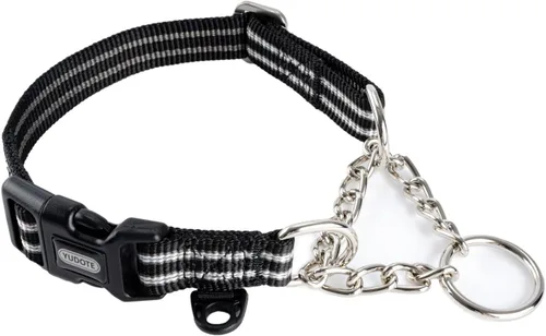 Miniatura 10 de Martingale - Collar para perro con cadena de acero y hebilla de liberación rápida, ajustable, floral, sin tirones, collares de entrenamiento Flamenco