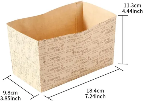 Miniatura 2 de CANDeal 12 piezas de papel para pan, moldes desechables para hornear, horno microondas, congelador, mini forros de Navidad, cajas de Navidad