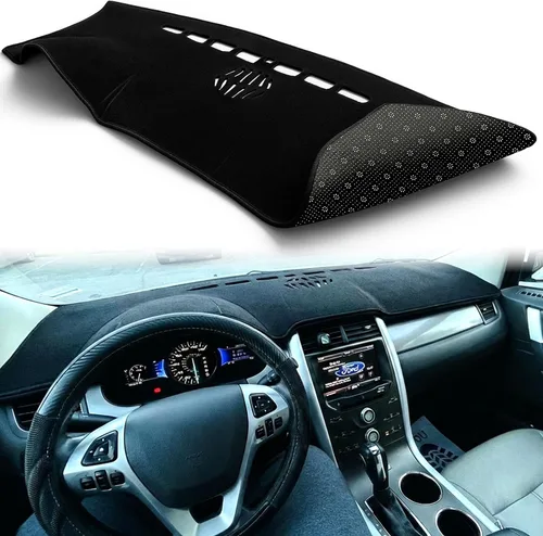 Miniatura 17 de Cubierta para salpicadero a medida para Hyundai Sonata 2011-2014, cubierta de tablero, tapete de salpicadero, protector de alfombrilla de acolchado