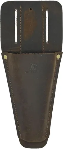 Miniatura 7 de Funda de podadora de cuero de jardín,Funda de herramienta para tijeras de podar de jardinería,Cubierta protectora de tijera duradera 2-Marrón