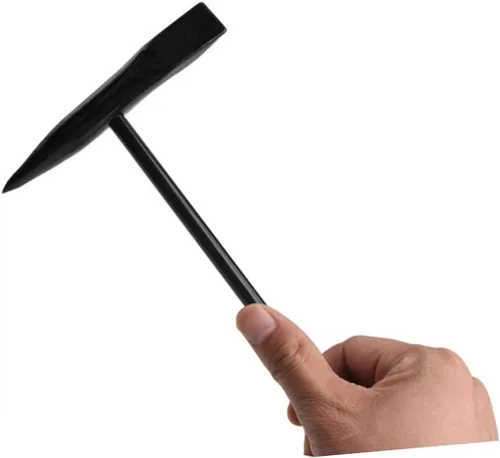Miniatura 5 de TEHAUX Mango de resorte de martillo de escoria de soldadura 17.64 oz para eliminación eficiente de escoria Construcción de acero de alto carbono