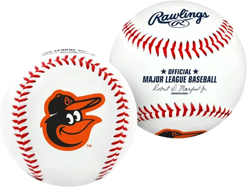 Miniatura 32 de Rawlings Béisbol oficial de la MLB 2026 con logo del equipo Todos los 30 equipos de la MLB disponibles