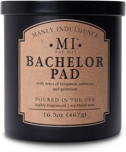 Miniatura 53 de Manly Indulgence Last Call - Velas perfumadas para hombres, 2 mechas, 16.5 onzas, cera de mezcla de soja premium, 60 horas de combustión, velas