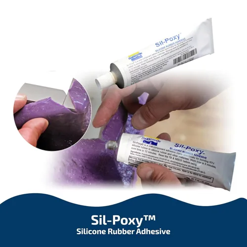 Miniatura 2 de Sil-Poxy - Adhesivo de silicona, tubo de 3 onzas